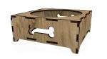 Laser Cut Dog Bowl Holder SVG DXF CDR (Digital Product) - Image 4