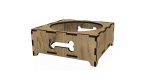 Laser Cut Dog Bowl Holder SVG DXF CDR (Digital Product) - Image 5