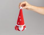 Crochet patterns gnome santa, Christmas amigurumi gnome pattern, Crochet winter gnome for holiday decor, Christmas crochet gnome pattern - Image 5