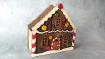 Gingerbread House Napkin Holder Laser Cut Files: SVG, PDF, CDR (Digital Product) - Image 4