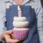 Crochet patterns Birthday crochet cupcake, Crochet food pattern, Amigurumi food pattern, Amigurumi cupcake and candle pattern - Image 5
