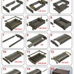 Antique Chest Laser Cut Files: SVG, PDF, CDR (3-6mm Plywood) - Image 10