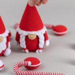 Crochet patterns gnomes and crochet food pattern, Christmas amigurumi food pattern, Winter crochet gnomes patterns, Crochet holiday decor - Image 5