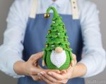 Crochet patterns Christmas tree gnome, Christmas amigurumi gnome pattern, Crochet winter gnome pattern, Christmas crochet gnome pattern - Image 9