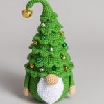 Crochet patterns Christmas tree gnome, Christmas amigurumi gnome pattern, Crochet winter gnome pattern, Christmas crochet gnome pattern - Image 10