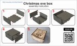 Christmas eve boxes. Laser cut files SVG, PDF, CDR Digital product - Image 7