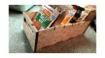 Laser Cut Spice Organizer: CNC Plywood Design (Digital Product)