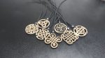 7 Celtic knots pendant. Laser cut files SVG, PDF, CDR Digital product - Image 2