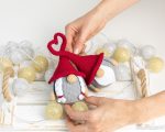 Crochet patterns gnomes with heart, Crochet gnome amigurumi pattern, Crochet valentine gnome patterns, Crochet gift for couple - Image 5