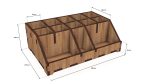 Laser Cut Desktop Organizer SVG DXF CDR Files (Digital Product) - Image 2
