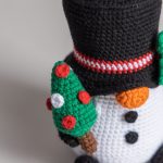 Crochet patterns Christmas Snowman gnome, Christmas crochet gnomes pattern, Crochet winter gnome pattern, Christmas amigurumi gnome pattern - Image 8