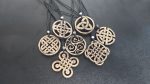 7 Celtic knots pendant. Laser cut files SVG, PDF, CDR Digital product - Image 6