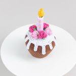 Crochet patterns Birthday gnome cupcake, Crochet gnome amigurumi pattern, Easter crochet food pattern, Crochet holiday gnome gift pattern - Image 7