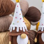 Crochet patterns Birthday gnome cupcake, Crochet gnome amigurumi pattern, Easter crochet food pattern, Crochet holiday gnome gift pattern - Image 8