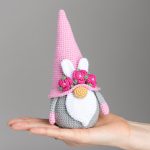 Crochet patterns Easter bunny and crochet egg pattern, Crochet gnome amigurumi pattern, Crochet Easter gnomes patterns, Crochet Easter decor - Image 6