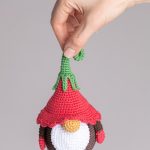 Crochet patterns Flower Gnome Petunia, Mother's day crochet pattern, Crochet Birthday gnome amigurumi pattern, Crochet gnome decoration - Image 4