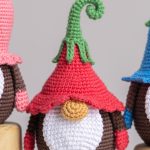 Crochet patterns Flower Gnome Petunia, Mother's day crochet pattern, Crochet Birthday gnome amigurumi pattern, Crochet gnome decoration - Image 8