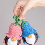 Crochet patterns by Mufficorn  Flower gnomes, Crochet Easter gnomes pattern, Mother's day gnomes amigurumi pattern, Easter crochet pattern - Image 7
