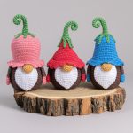 Crochet patterns BUNDLE Flower gnomes, Crochet flower gnomes pattern, Mother's day gnomes amigurumi pattern, Easter decor crochet pattern - Image 10