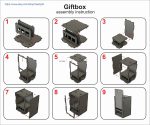 Whiskey Glass Gift Box: Laser Cut Files (SVG, PDF, CDR) - Image 9
