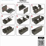 Whiskey Glass Gift Box: Laser Cut Files (SVG, PDF, CDR) - Image 9