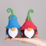 Crochet patterns BUNDLE Flower gnomes, Crochet flower gnomes pattern, Mother's day gnomes amigurumi pattern, Easter decor crochet pattern - Image 8