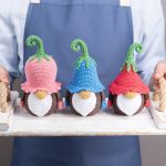 Crochet patterns by Mufficorn  Flower gnomes, Crochet Easter gnomes pattern, Mother's day gnomes amigurumi pattern, Easter crochet pattern - Image 4