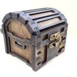 CNC Laser Cut Treasure Chest (svg pdf cdr Files) (3mm-6.35mm)