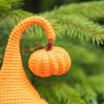 Crochet patterns amigurumi gnome with pumpkin, Crochet gnome and crochet pumpkin pattern, Halloween crochet pattern, Crochet Halloween decor - Image 5