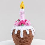 Crochet patterns Birthday cupcake, Crochet amigurumi pattern, Easter crochet food pattern, Crochet holiday gift pattern, Ukrainian artist - Image 6