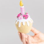Crochet patterns Birthday cupcake, Crochet amigurumi pattern, Easter crochet food pattern, Crochet holiday gift pattern, Ukrainian artist - Image 10