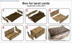 Celtic Tarot Card Box: Laser Cut Files (SVG, DXF, CDR) - Image 8