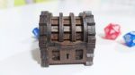 Micro treasure chest. Only 3mm. Laser cut files SVG, PDF, CDR Digital product - Image 3