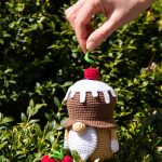Crochet patterns Birthday gnome cherry cupcake, Crochet gnome amigurumi pattern, Crochet food pattern, Crochet holiday gnome gift pattern - Image 10