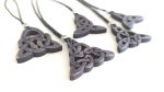 5 Celtic knots pendant. Laser cut files SVG, PDF, CDR Digital product - Image 2