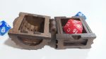 Micro treasure chest. Only 3mm. Laser cut files SVG, PDF, CDR Digital product - Image 5