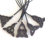 5 Celtic knots pendant. Laser cut files SVG, PDF, CDR Digital product