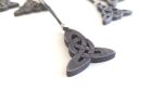 5 Celtic knots pendant. Laser cut files SVG, PDF, CDR Digital product - Image 3