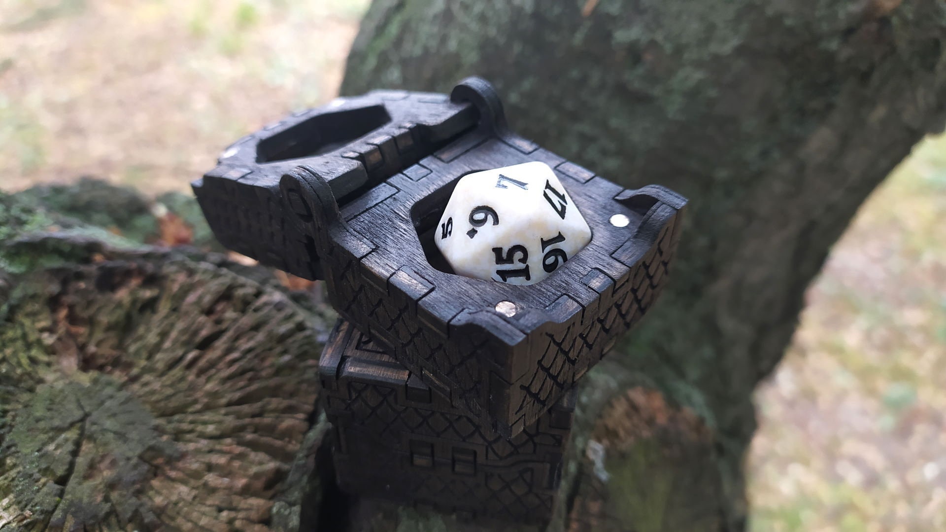 il_fullxfull.3933302383_fpc3.jpg Laser Cut Dice Box SVG, CNC Files (Digital Download) - Image 1