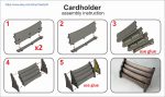 Laser Cut Card Holder SVG, CNC Game Card Organizer (Digital Product) - Image 10