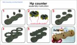 Dragon Scale Hp/Life Counter, Laser Cut Files (svg, pdf, cdr) - Image 6