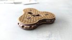 Laser Cut RPG Life Counter, Dragon Scale Engraving (svg, pdf, cdr) - Image 4