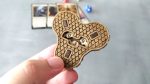 Laser Cut RPG Life Counter, Dragon Scale Engraving (svg, pdf, cdr) - Image 6