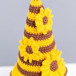 Crochet patterns Gnome Sunflower, Crochet flower pattern, Gnome amigurumi pattern, Crochet gnome pattern with crochet sunflowers - Image 6
