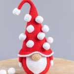 Crochet patterns Christmas gnome with mug, Christmas amigurumi gnome pattern, Crochet winter gnome pattern, Holiday gnome amigurumi pattern - Image 7