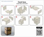 Laser Cut Card Storage Box, CNC Files SVG PDF (Digital Product) - Image 10
