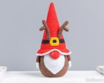 Christmas crochet patterns Reindeer gnomes, Christmas gnomes reindeer amigurumi pattern, Crochet Christmas ornaments, Winter gnomes patterns - Image 8