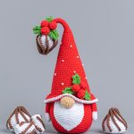 Crochet patterns Christmas gnome with mug and meringues, Christmas amigurumi pattern, Crochet winter gnome pattern, Holiday gnome pattern - Image 10