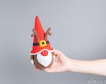 Christmas crochet patterns Reindeer gnomes, Christmas gnomes reindeer amigurumi pattern, Crochet Christmas ornaments, Winter gnomes patterns - Image 6