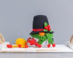 Crochet patterns Christmas Snowman gnome, Christmas amigurumi gnome pattern, Christmas crochet gnomes pattern, Crochet winter gnome pattern - Image 9